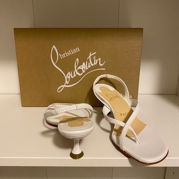 Christian Louboutin Taralita leather sling back - Picture 2 of 9